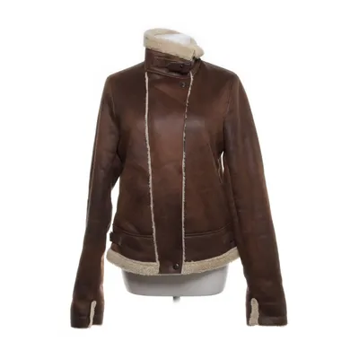 Shearlingjacka (Brun, Beige)