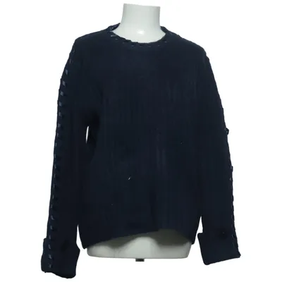 Trui (Blauw) van Moewy Elastaan, Polyamide, Wol