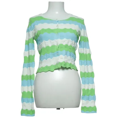 Cardigan (Blå, Grøn, Hvid) fra Organic Basics Økologisk bomuld, Polyamid