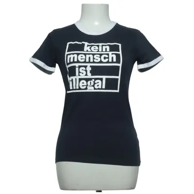 T-shirt (Blauw, Wit) van Sonar Katoen