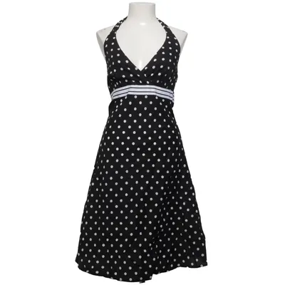 Robe dos-nu (Noir, Blanc) de ESPRIT Coton, Polyester
