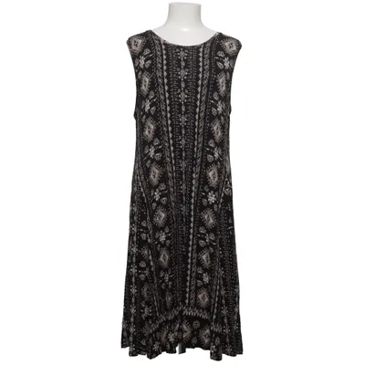 Jurk (Zwart, Beige) van Style & Co Elastaan, Viscose