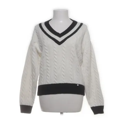 Strickpullover (Weiß, Schwarz) von Claudie Pierlot Nylon, Wolle