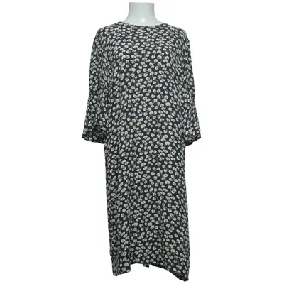 Dress (Black, White) from Ganni Viscose