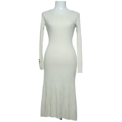 Klänning (Beige) från Moni&Co Kashmir, Bomull, Elastan, Polyester, Silke, Ull