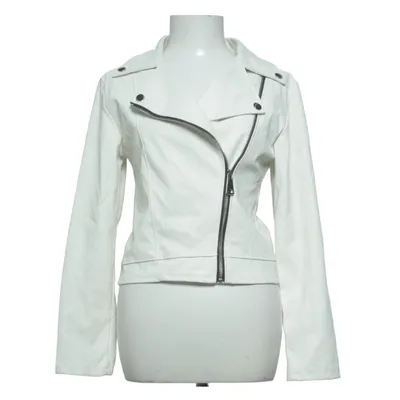 Veste de motard (Blanc) de New Collection Polyester, Viscose