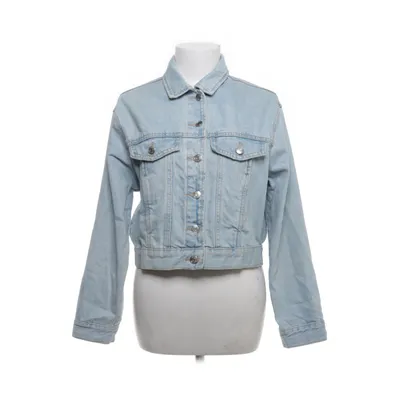 Spijkerjas (Blauw) van Gina Tricot Katoen