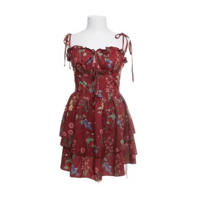 Klänning (Röd, Flerfärgad) från Cider Polyester