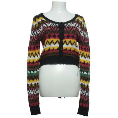 Strickjacke (Schwarz, Mehrfarbig) von Blind Date Casual