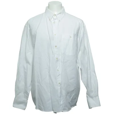 Buttondown-skjorta (Vit) från Pointer Bomull, Polyester