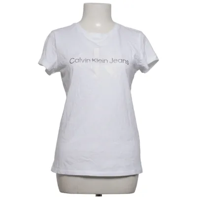 T-shirt (Vit) från Calvin Klein Jeans Bomull, Modal