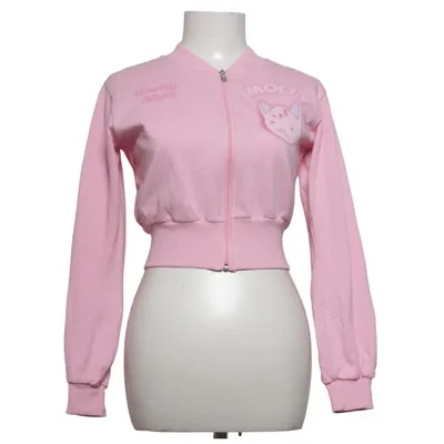 Collegetröja (Rosa) från Dolly Style Bomull, Polyester