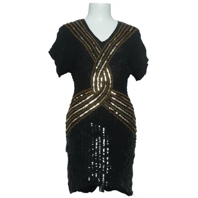 Udklædning (Sort, Guld) fra Sténay Polyester, Silke
