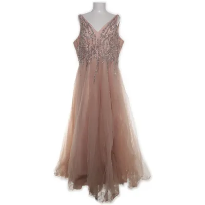 Aftonklänning (Rosa) från Belicia Polyester