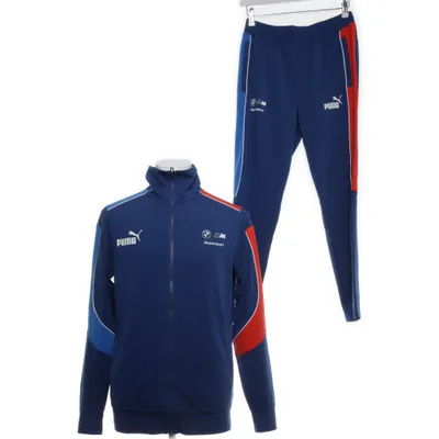 Träningsställ (Blå, Flerfärgad) från Puma Elastan, Polyester