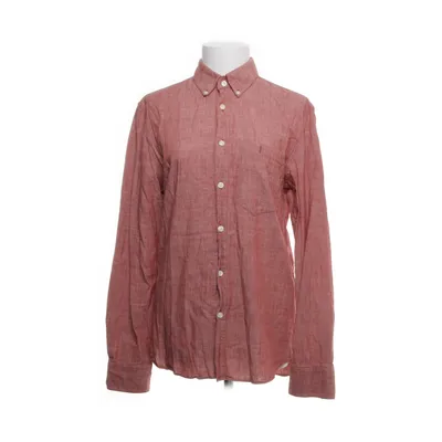 Buttondown-skjorta (Röd, Vit) från Nudie Jeans Bomull