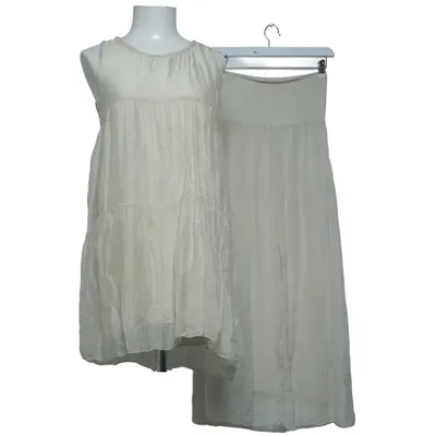 Set (Beige) from King Kong Cotton, Elastane, Silk, Viscose