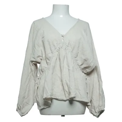 Blouse (Beige) van ASOS Design Katoen, Linnen
