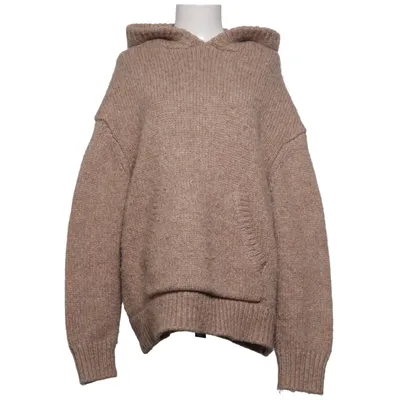 Capuchon sweater (Beige) van Zara Origins Acryl, Polyamide, Polyester, Wol