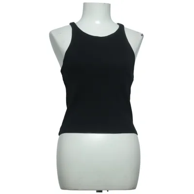 Tanktop (Zwart) van Gina Tricot Katoen, Elastaan