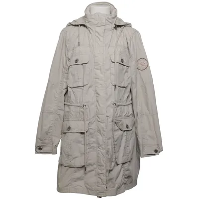 Parka (Beige) from Up2Fashion Cotton, Polyester