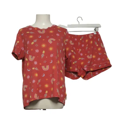 Pyjama (Rot, Mehrfarbig) von Chelsea Peers Elasthan, Recyceltes Polyester