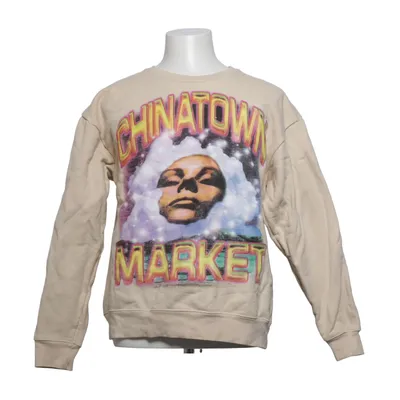 Sweatshirt (Beige) fra Chinatown market Bomuld