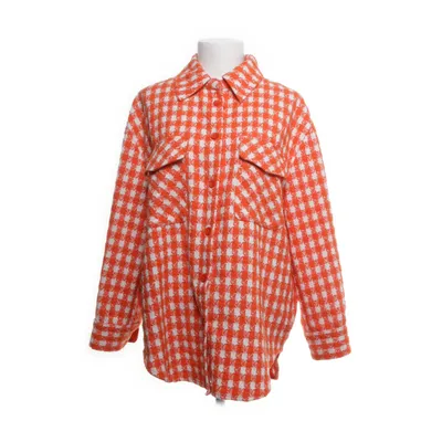 Cardigan (Orange, White) from Jus de Pom Polyester