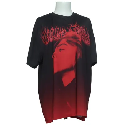 T-shirt (Noir, Rouge) de Bershka x Billie Eilish Élasthane, Polyester