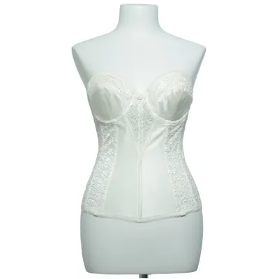 Bustier (White) from Di Lorenzo Elastane, Polyamide