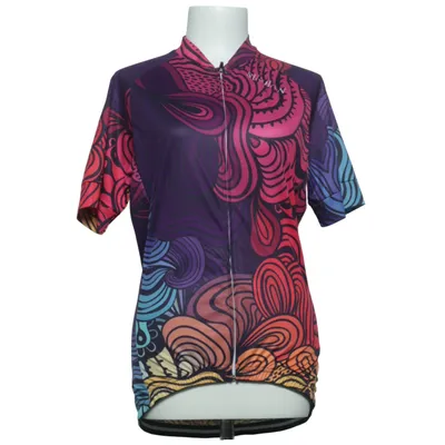 Fahrradtrikot (Lila, Pink, Orange, Mehrfarbig) von Sushan Polyester