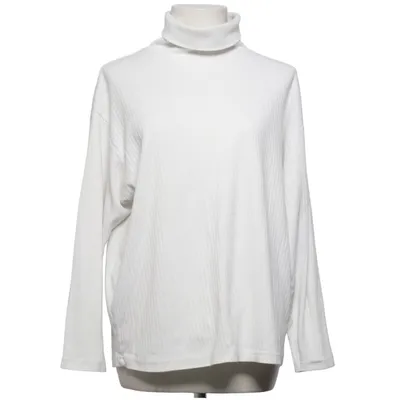 Turtleneck (Hvid) fra Impact Bomuld, Polyester
