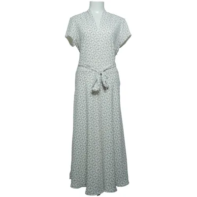 Jurk (Wit, Grijs) van Lauren Ralph Lauren Polyester