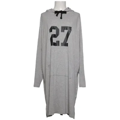 Capuchon jurk (Grijs) van Happy Holly Elastaan, Polyester, Viscose