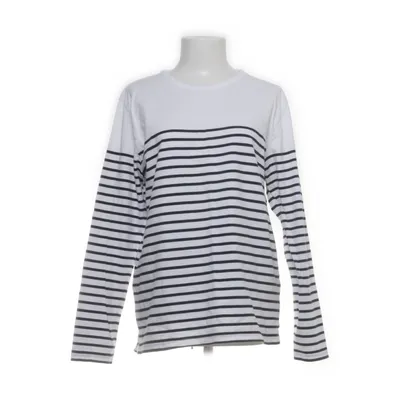 Långärmad t-shirt (Vit, Svart) från Vailent Bomull