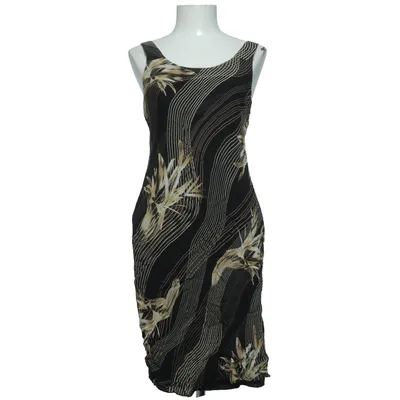 Dress (Black, Beige) from Va Bene Viscose