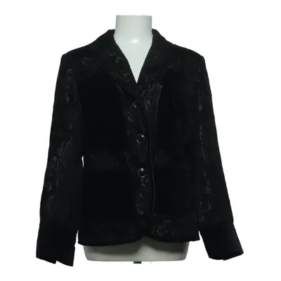 Blazer (Black) from Chic by Cellbes Cotton, Polyester, Viscose