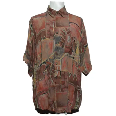 Korte mouwen shirt (Bruin, Meerkleurig) van New Time Viscose