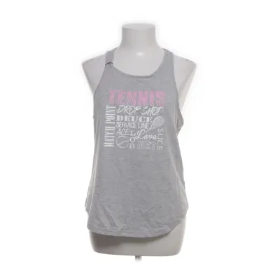 Träningslinne (Grå) från Tennis Point Bomull, Polyester