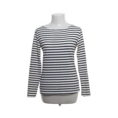 Langærmet t-shirt (Blå, Hvid) fra Race Marine Bomuld, Elastan