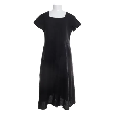 Maxi jurk (Zwart) van Uniqlo Katoen, Linnen, Lyocell, Polyester