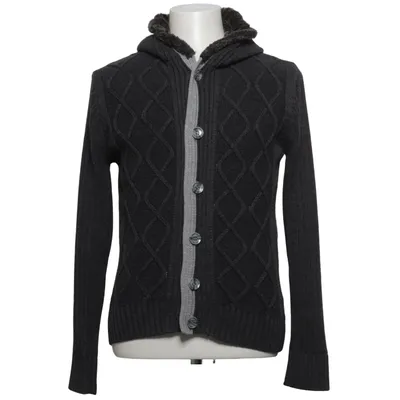 Cardigan (Gray, White) from Merish Acrylic, Wool