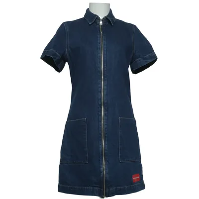 Denim jurk (Blauw) van Calvin Klein Jeans Katoen