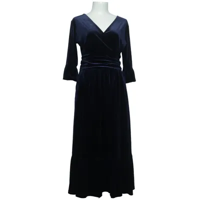 Robe portefeuille (Bleu) de Onjenu Élasthane, Polyester