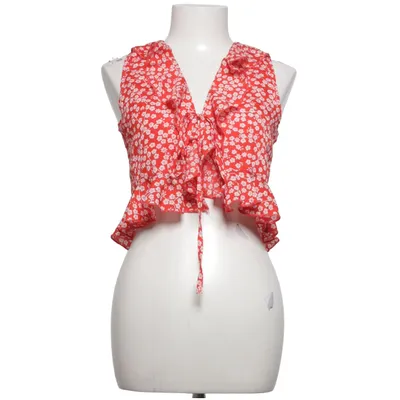 Omlottopp (Röd, Vit, Flerfärgad) från Reverse Bomull, Polyester