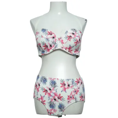 Bikini (Wit, Meerkleurig) van Mint & Berry Elastaan, Polyamide