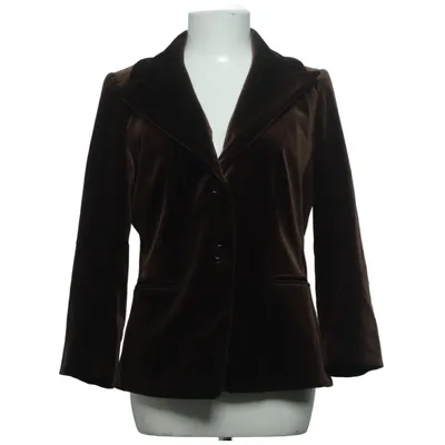 Blazer (Bruin) van Etro Acetaat, Katoen, Elastaan, Zijde, Viscose