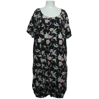 Jurk (Zwart, Roze, Wit) van Zizzi Katoen