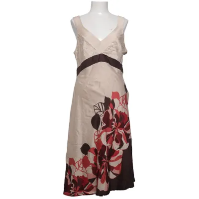 Robe (Beige, Rouge, Marron) de Kaliko Acétate, Soie, Viscose