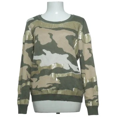 Pull-over (Vert, Beige, Or) de Saks Fifth Avenue Acrylique, Angora, Viscose